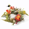 Summer Bloom Bee Candle Ring