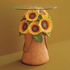 Sunflower Accent Table