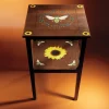 Sunflower & Bee Accent Table
