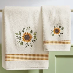 Sunflower 2-Piece Bath Towel Set