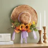 Sunhat Floral Wreath