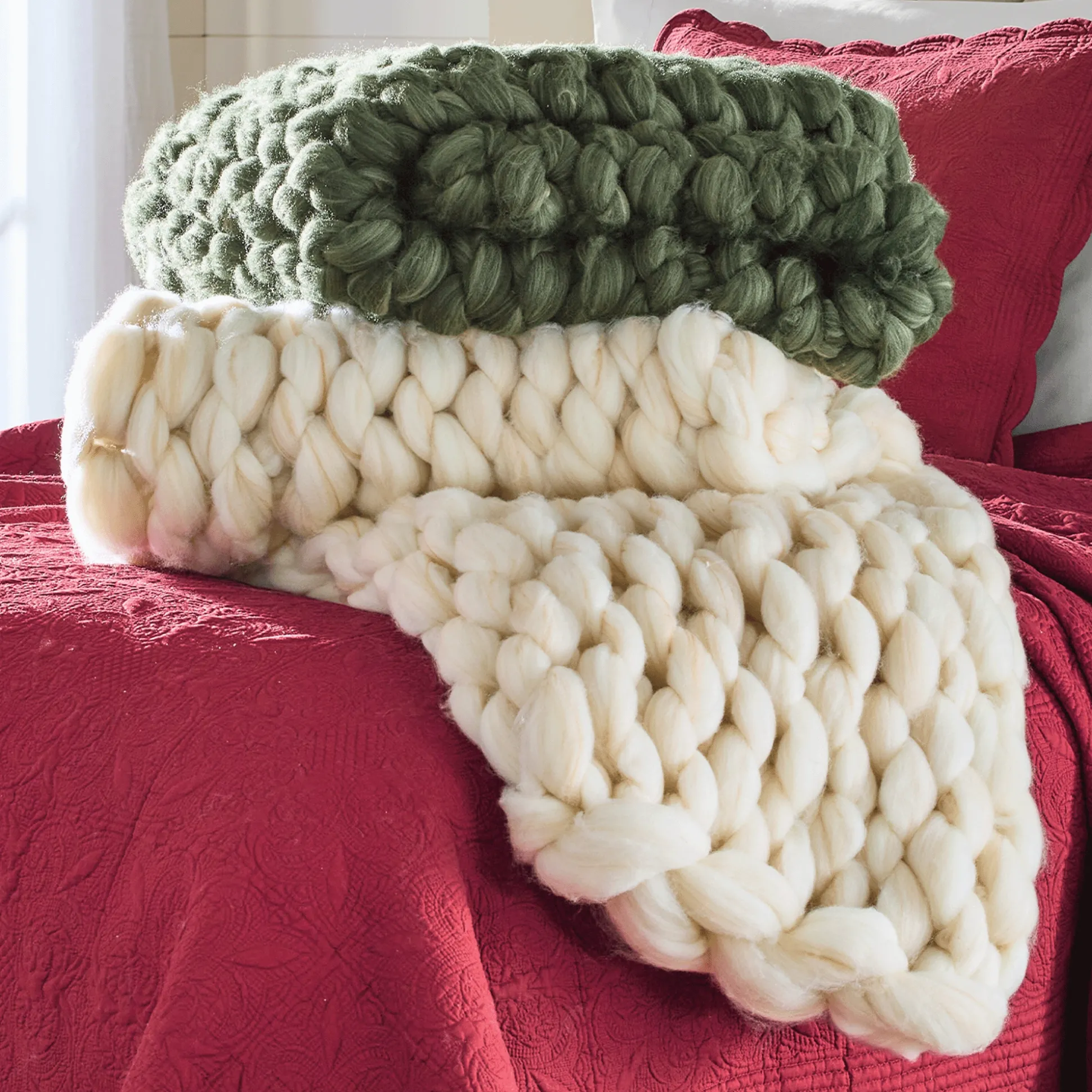 Super Chunky Knit Throw