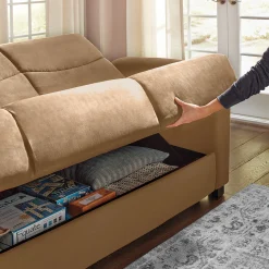 Super Plush Convertible Sofa Bed with Storage