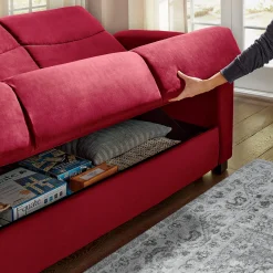 Super Plush Convertible Sofa Bed with Storage
