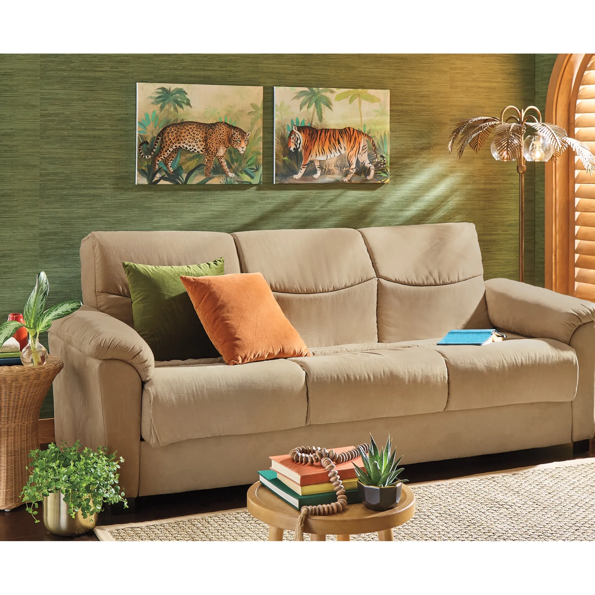 Super Plush Convertible Sofa Bed with Storage