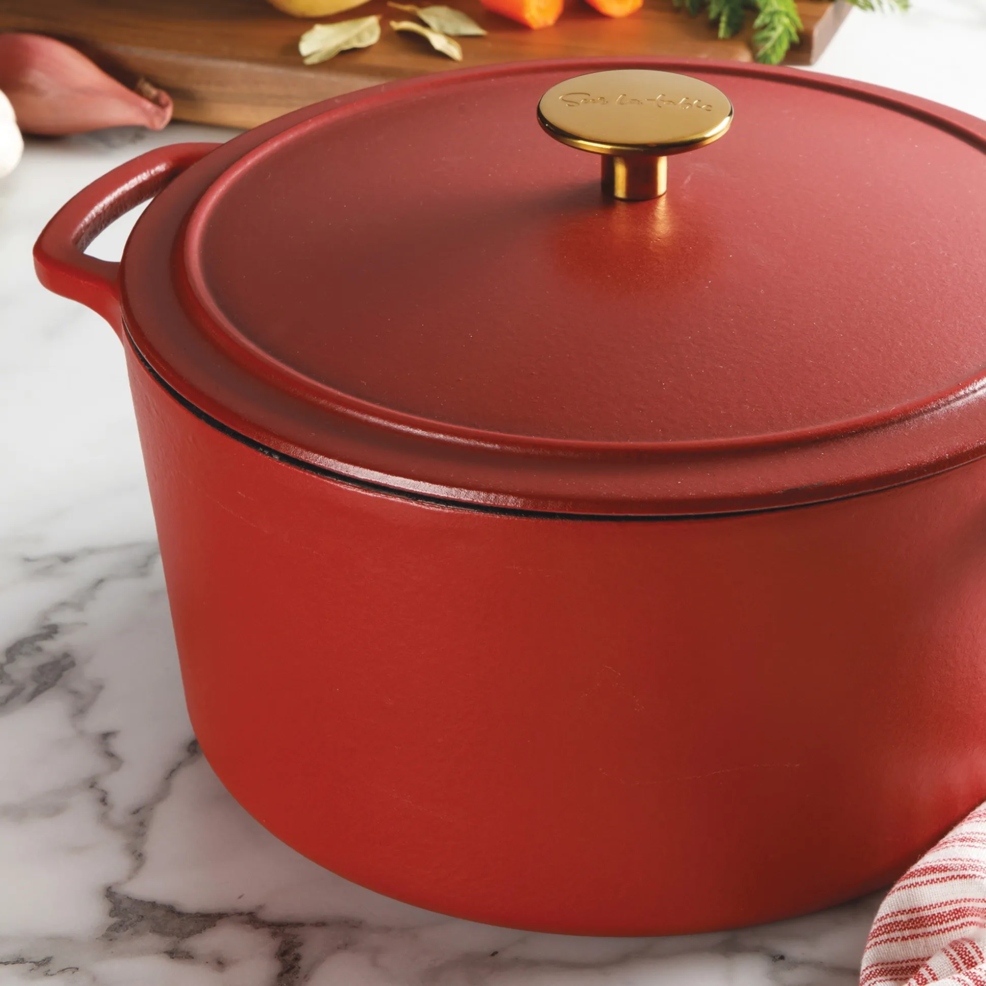 Sur La Table Millau 5.5-qt. Enameled Cast Iron Dutch Oven with Lid