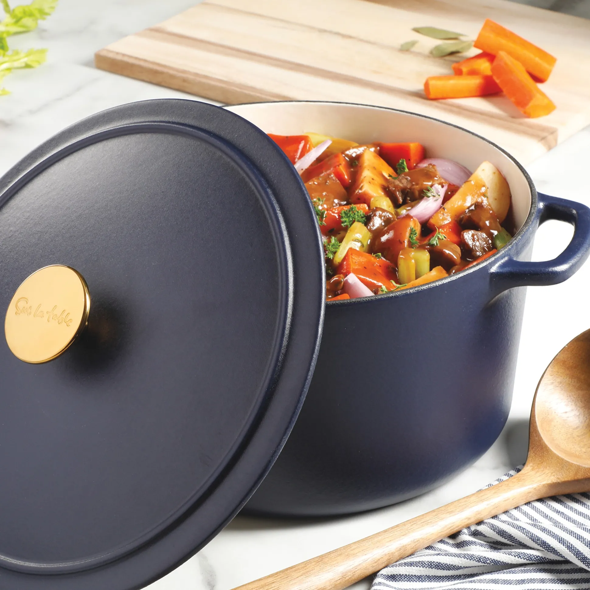 Sur La Table Millau 5.5-qt. Enameled Cast Iron Dutch Oven with Lid