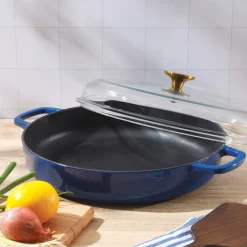 Sur La Table Supper Club 3.75-qt. Enameled Cast Iron Everyday Pan