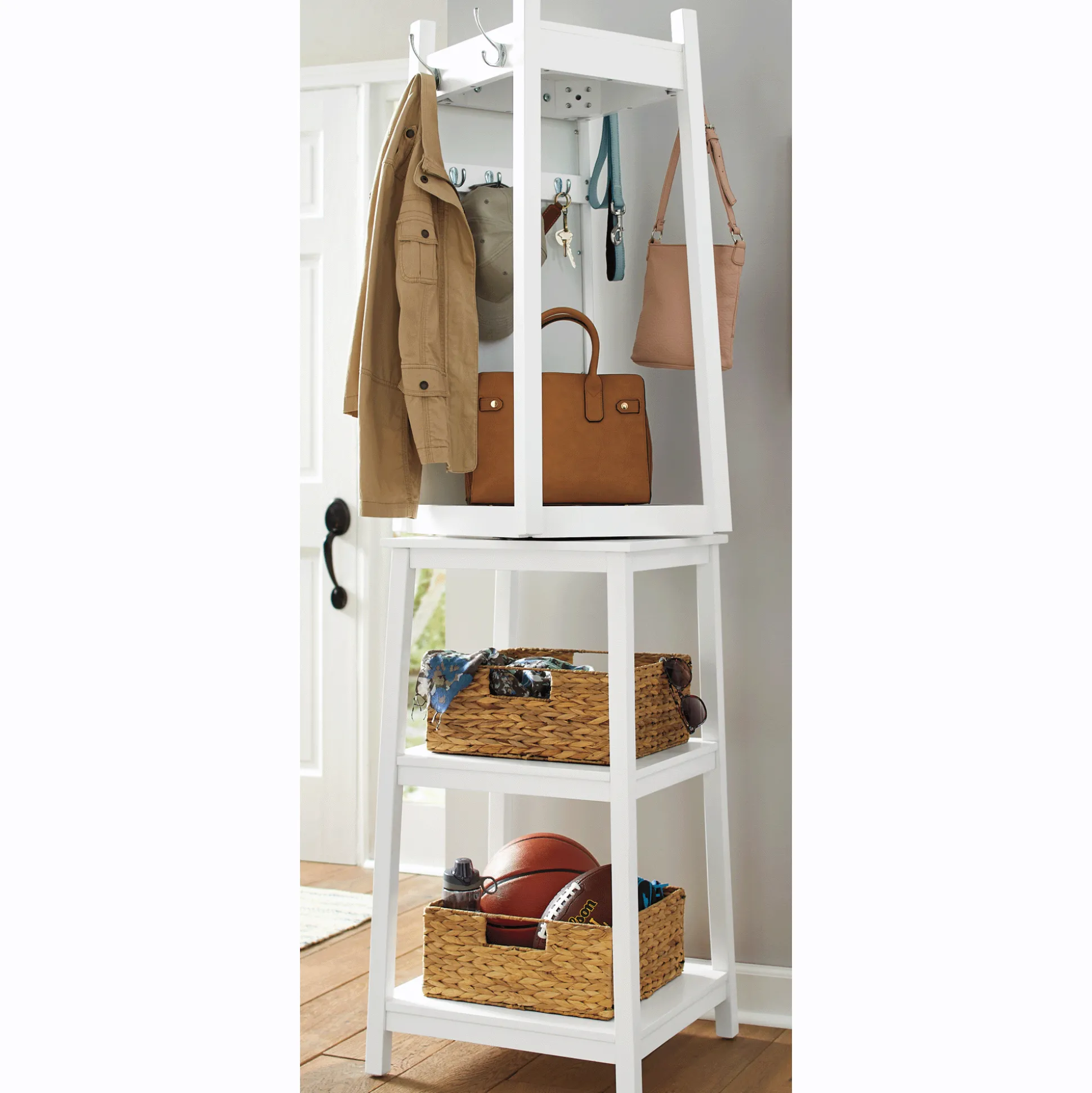 Swivel Coat Rack