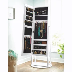 Swivel Jewelry Cabinet