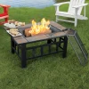 Table Firepit with Grill