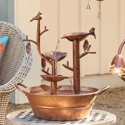 Tabletop Bird Fountain