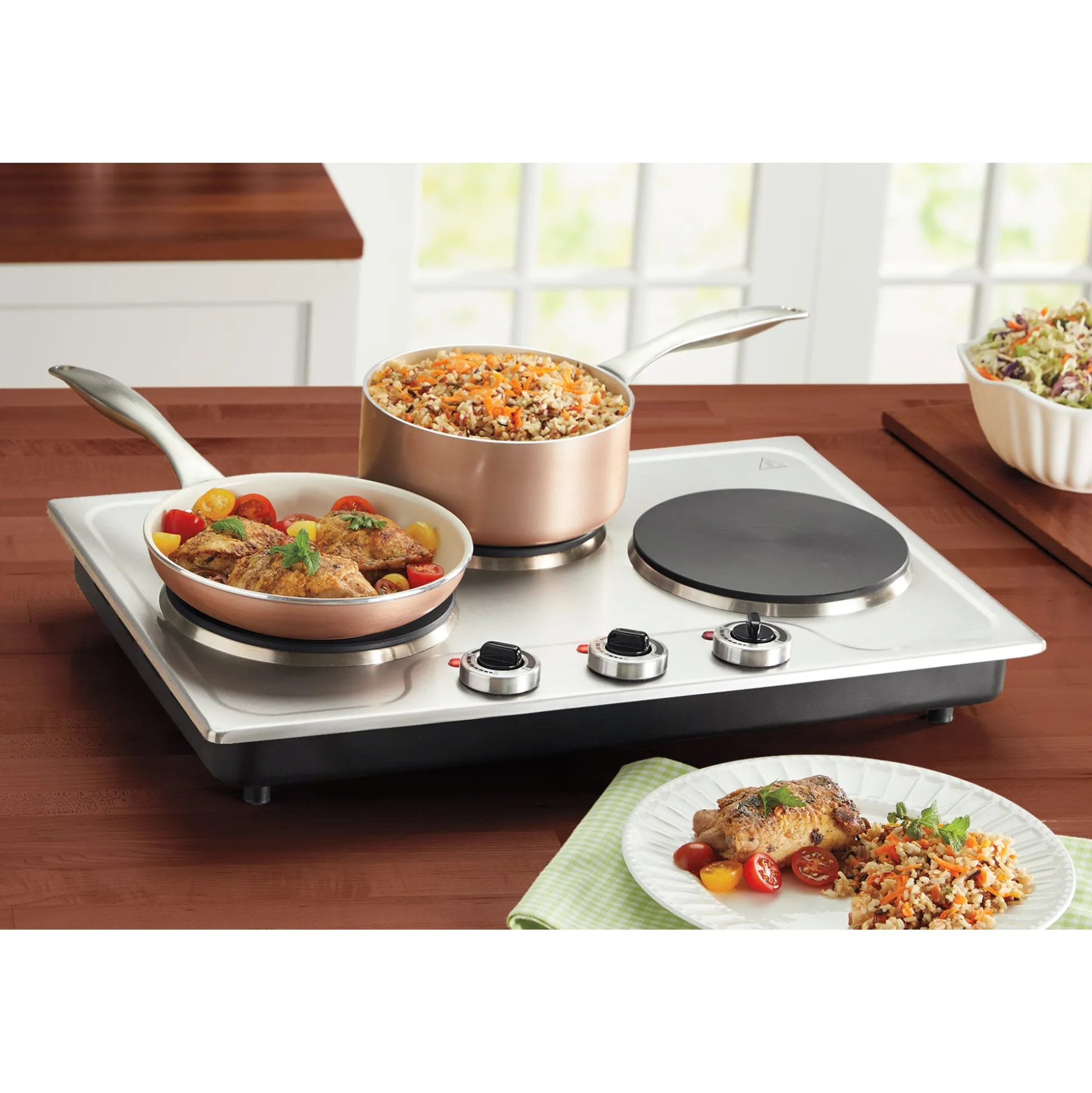 Tabletop Triple Burner