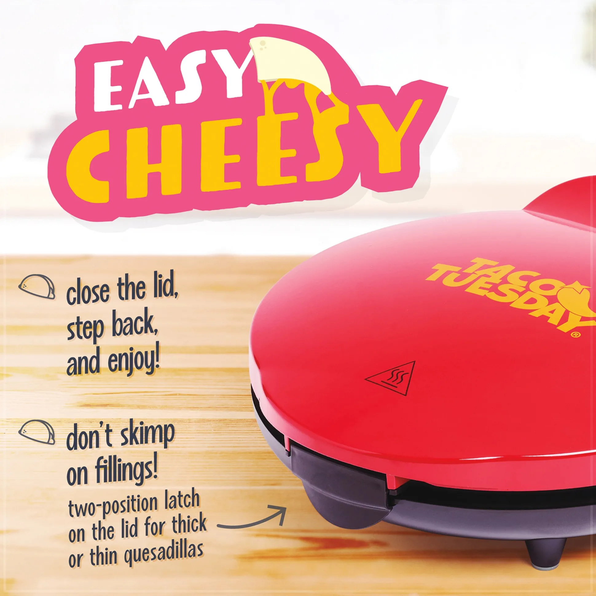 Taco Tuesday 10" Electric Quesadilla Maker