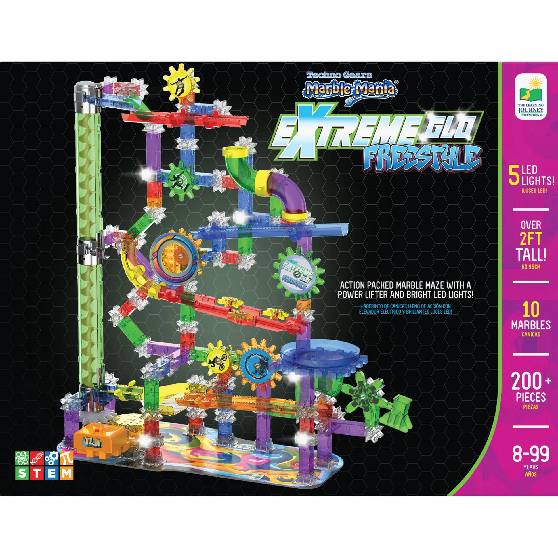 Techno Gears Marble Mania Extreme Glo