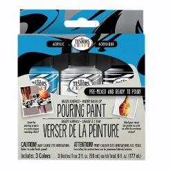 Testor 3-Piece Craft Pouring Paint Set