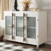 Textured-Glass Console