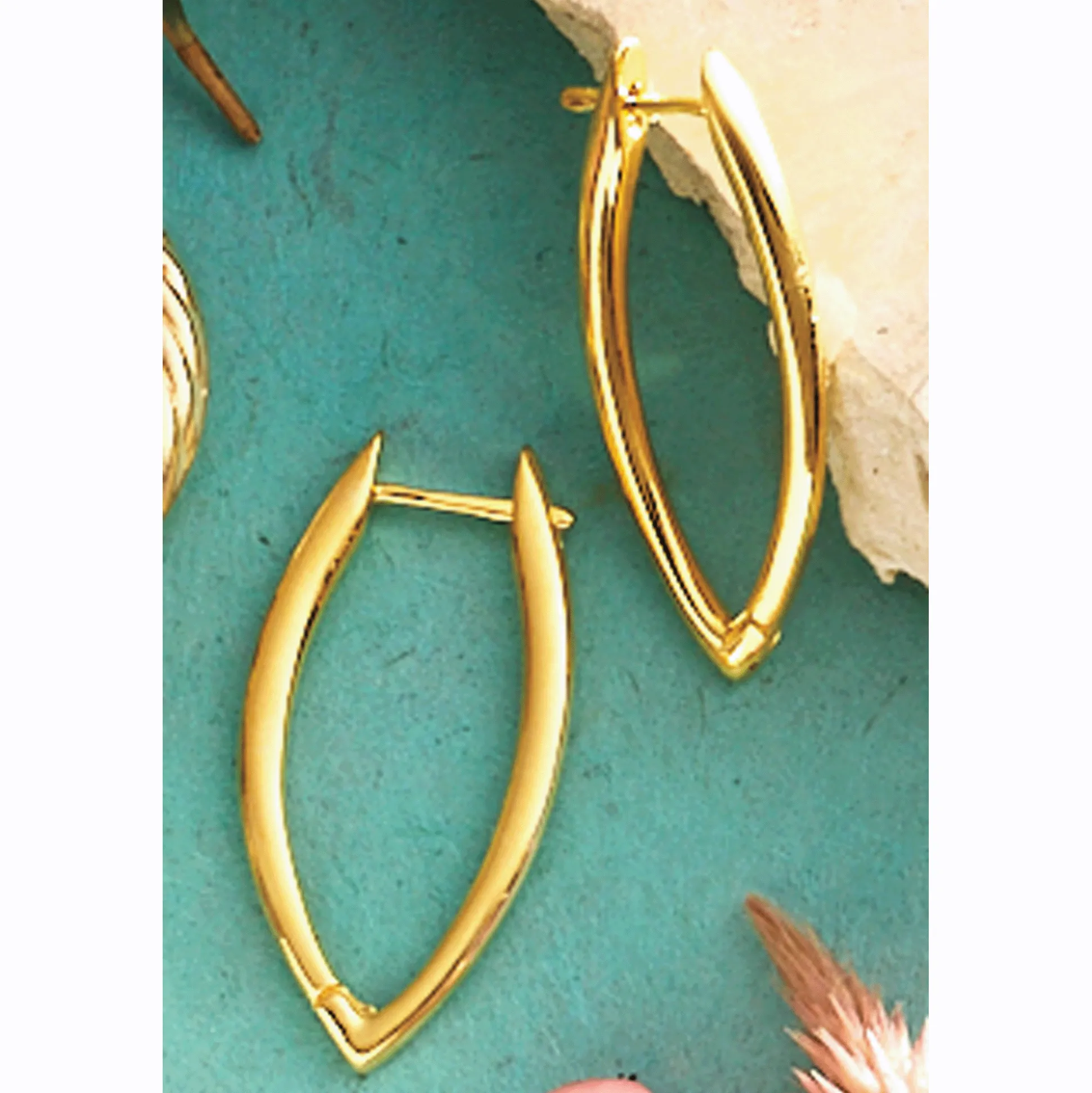 Textured or Oblong Hoops