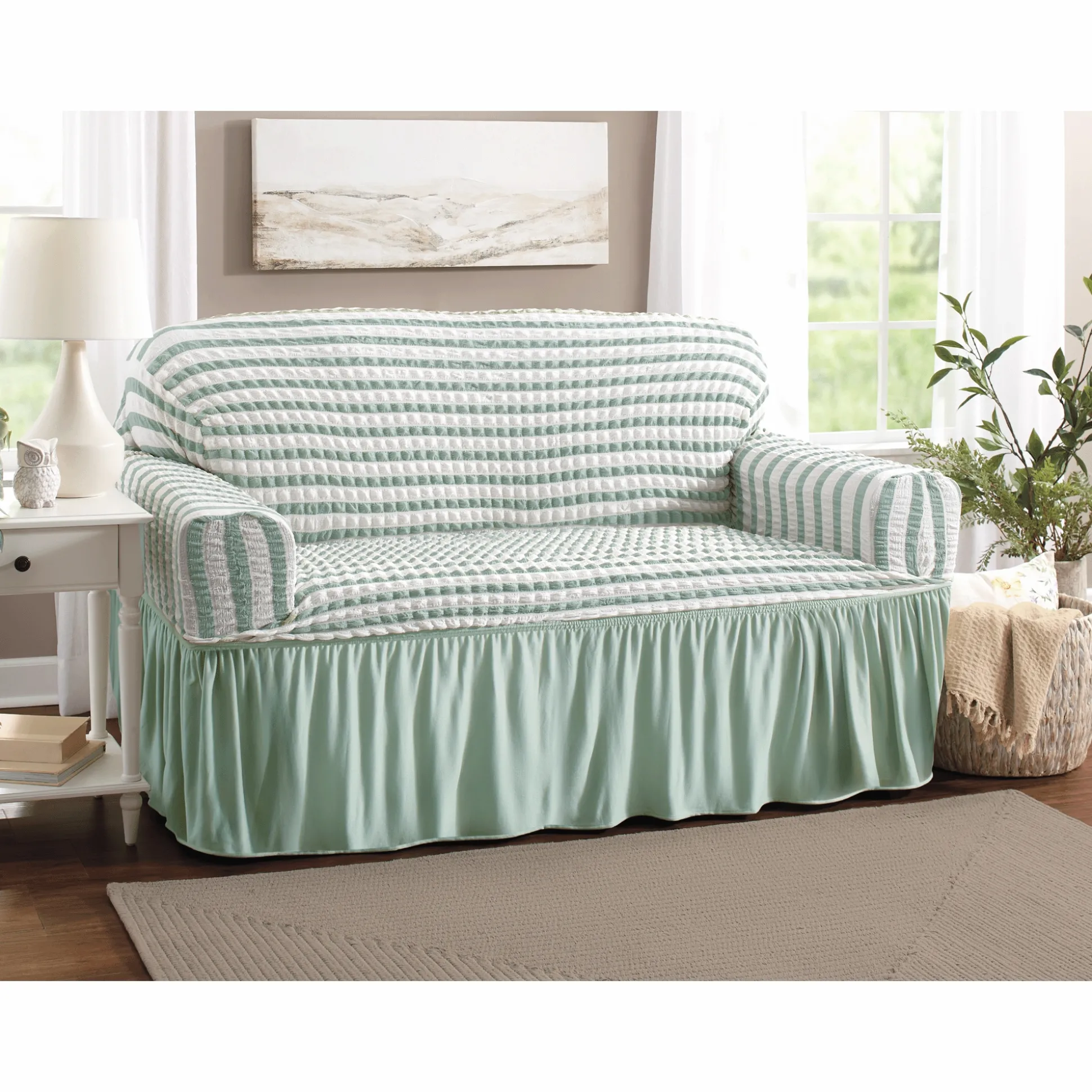 Textured Stretch Slipcover