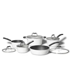 The Rock 10-pc. Forged Aluminum Cookware Set