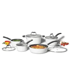 The Rock 10-pc. Forged Aluminum Cookware Set