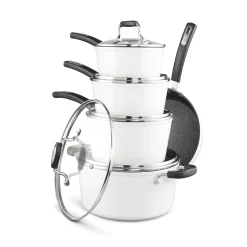 The Rock 10-pc. Forged Aluminum Cookware Set