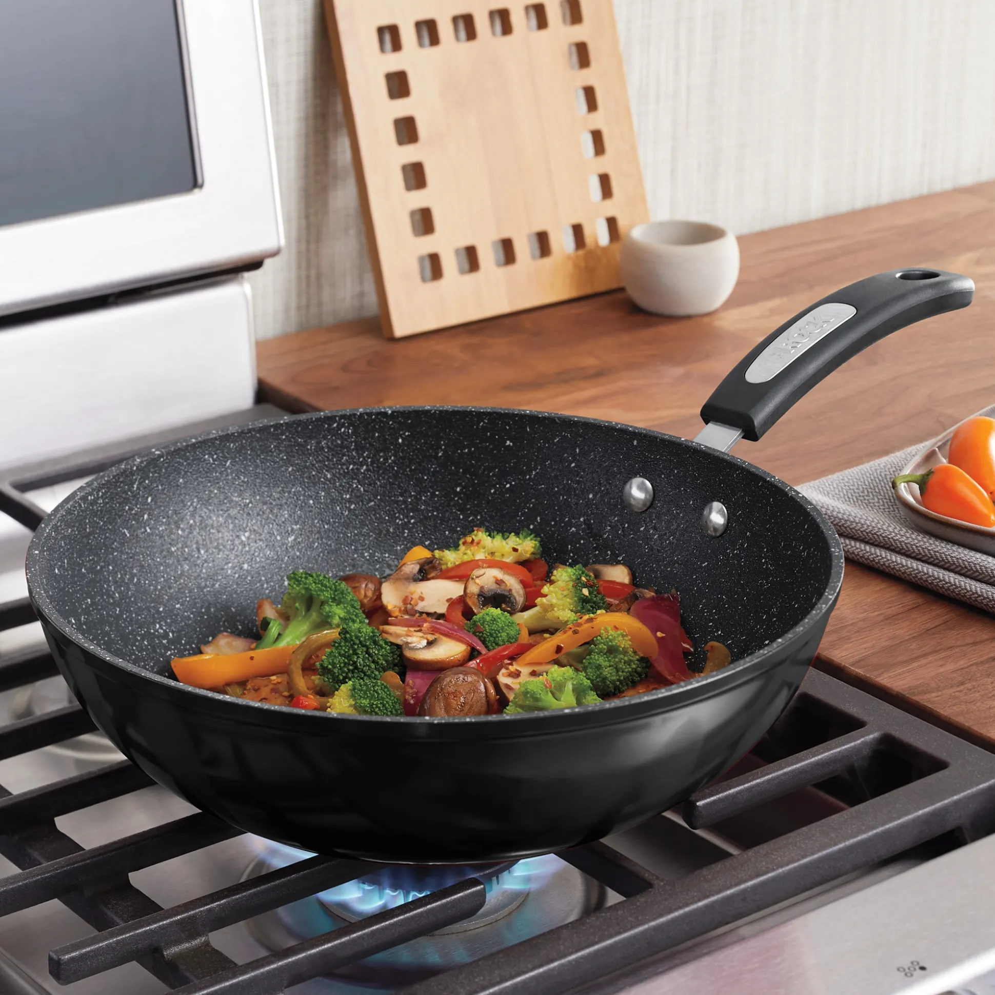The Rock Stir Fry Pan