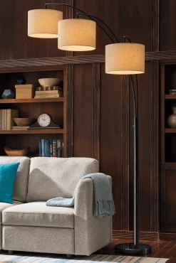 Three-Headed Floor Lamp