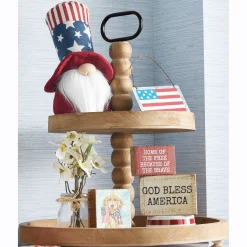 2-Tiered Decorative Tray