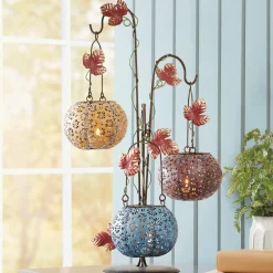 Tiered Metal Harvest Lantern