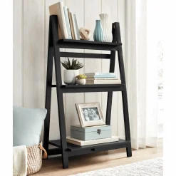 3-Tier Folding Step Bookcase