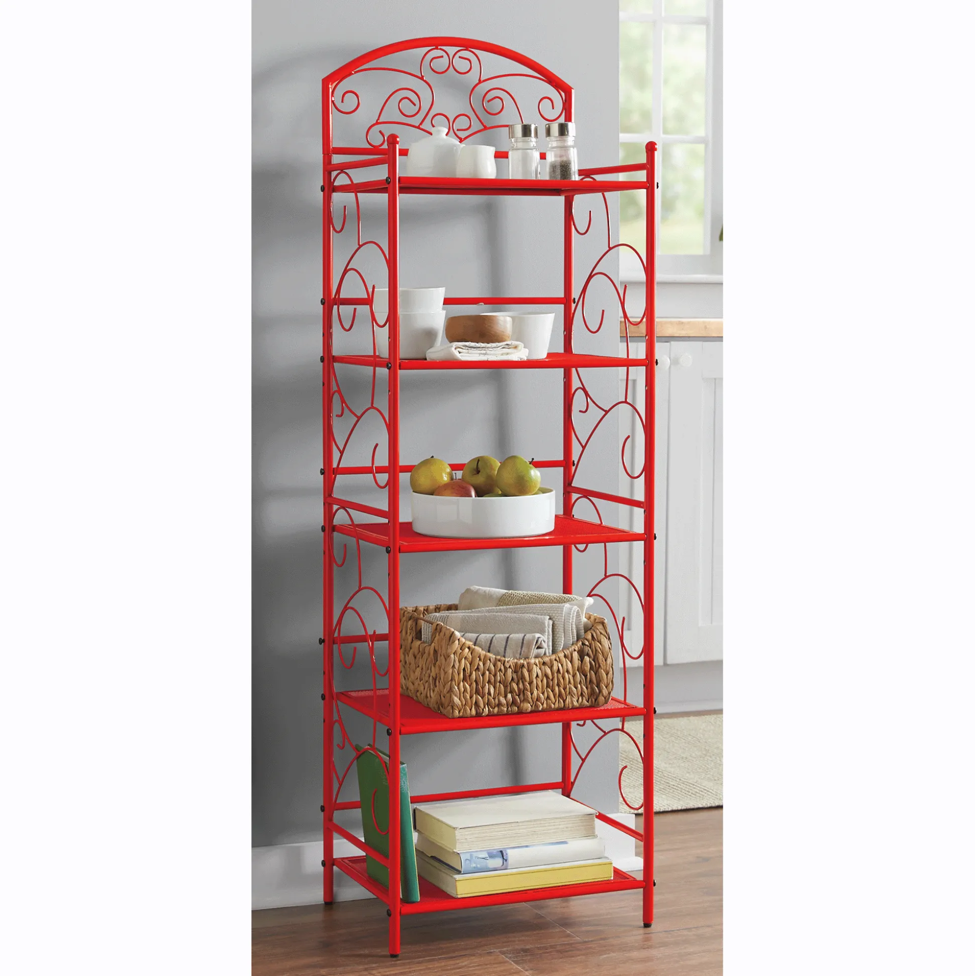 5-Tier Gate Scroll Rack