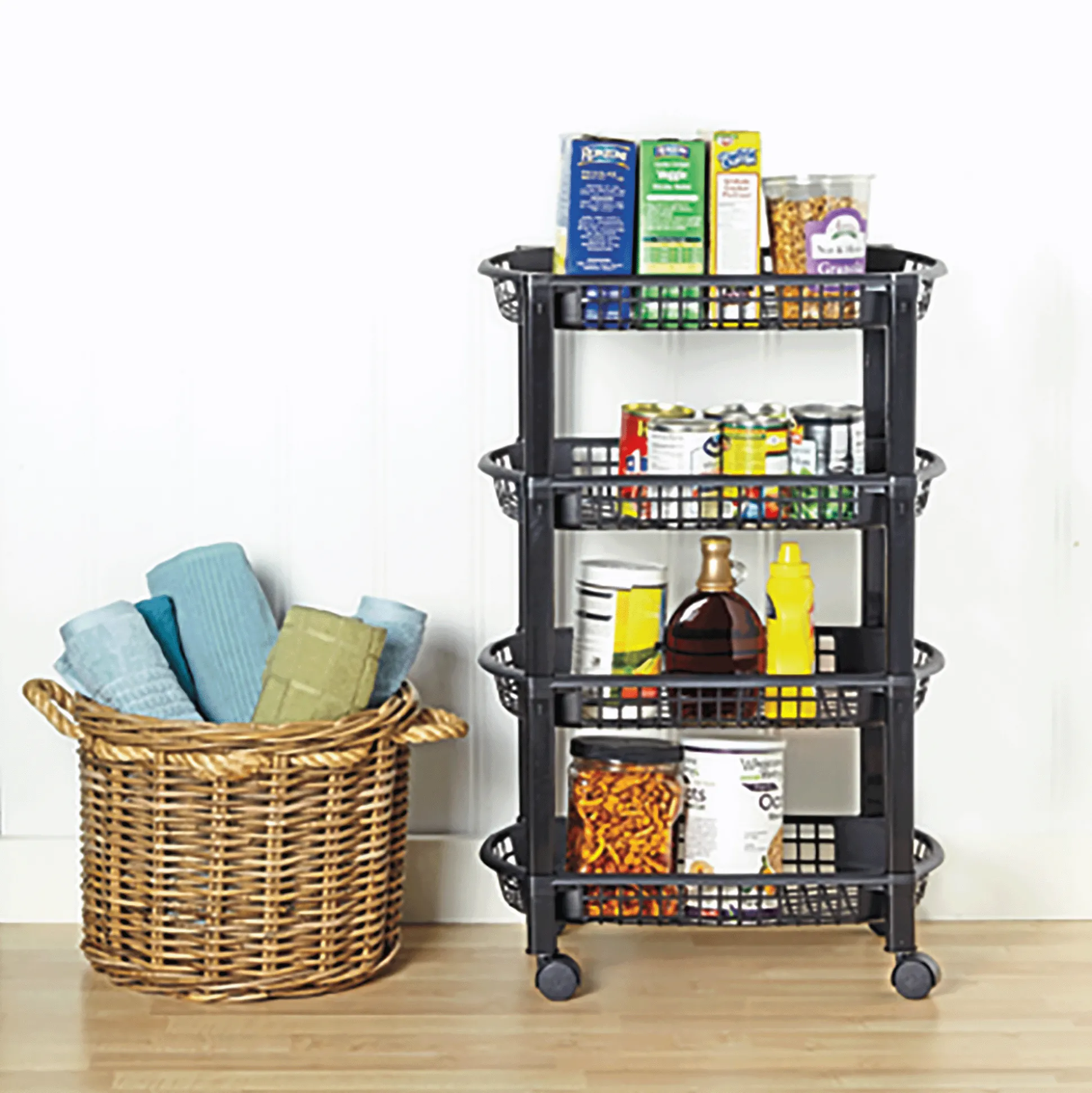 4-Tier Storage Cart