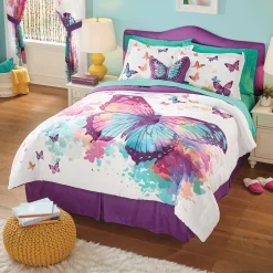 Tiffany Butterfly Comforter Set