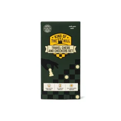 Travel Chess & Checkers Set