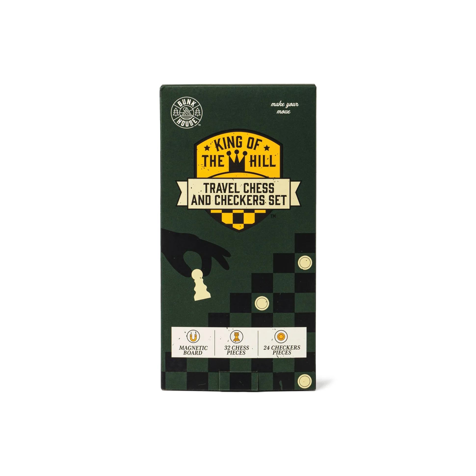 Travel Chess & Checkers Set