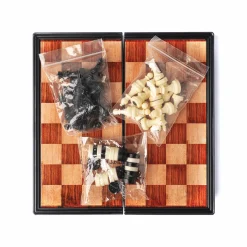 Travel Chess & Checkers Set