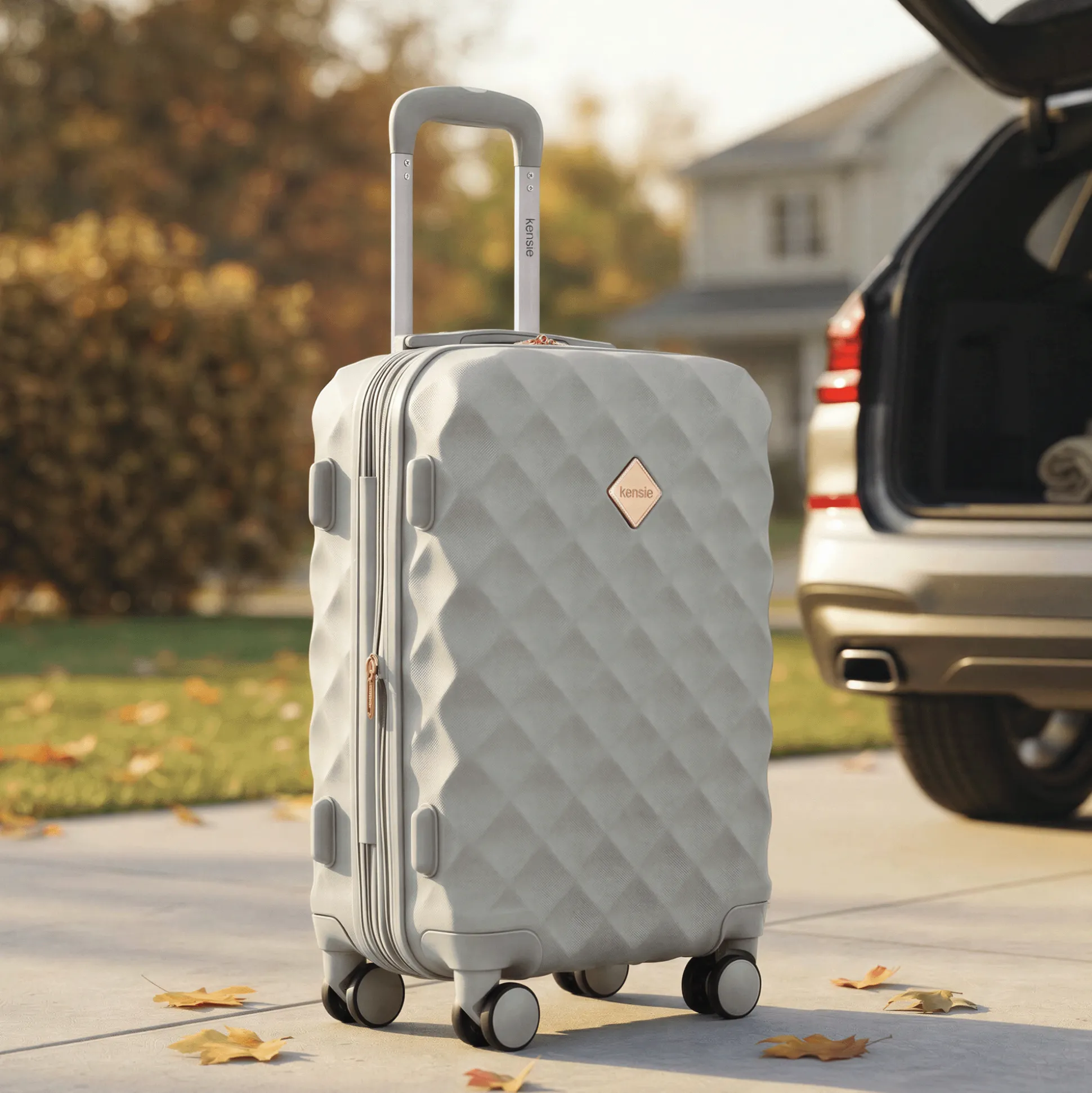 Travelers Club Kensie Expandable Hardside Carry-On