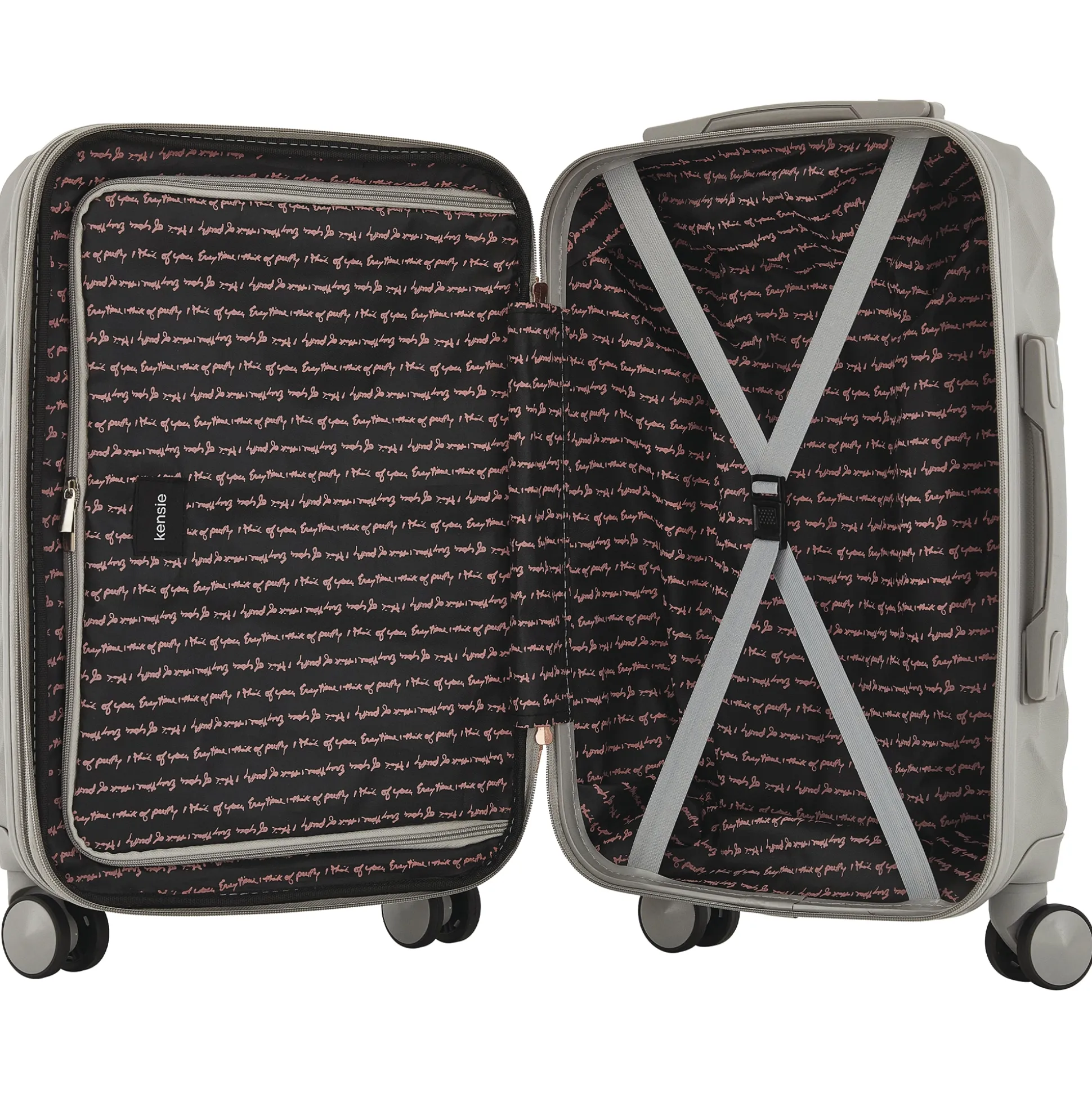 Travelers Club Kensie Expandable Hardside Carry-On
