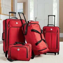 Travelers Club 4-Piece Travel Luggage Set