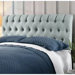 Tufted Linen Headboard