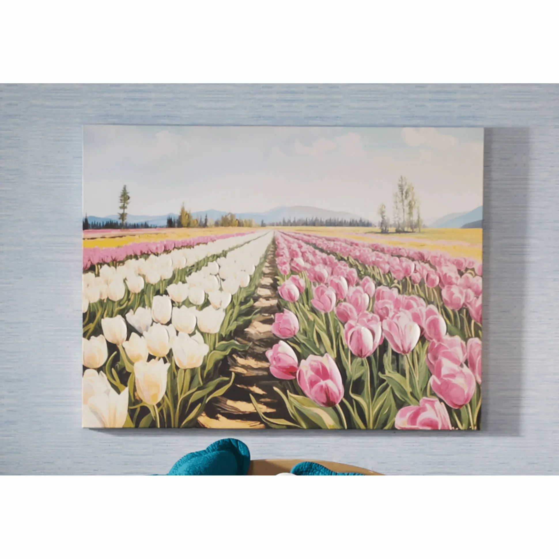 Tulip Fields Wall Art