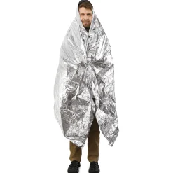 Twin-Size Emergency Blanket - Set of 2