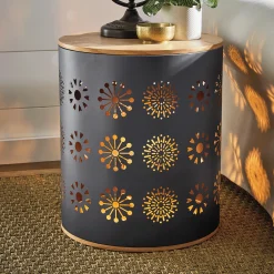 Tybee Lit End Table