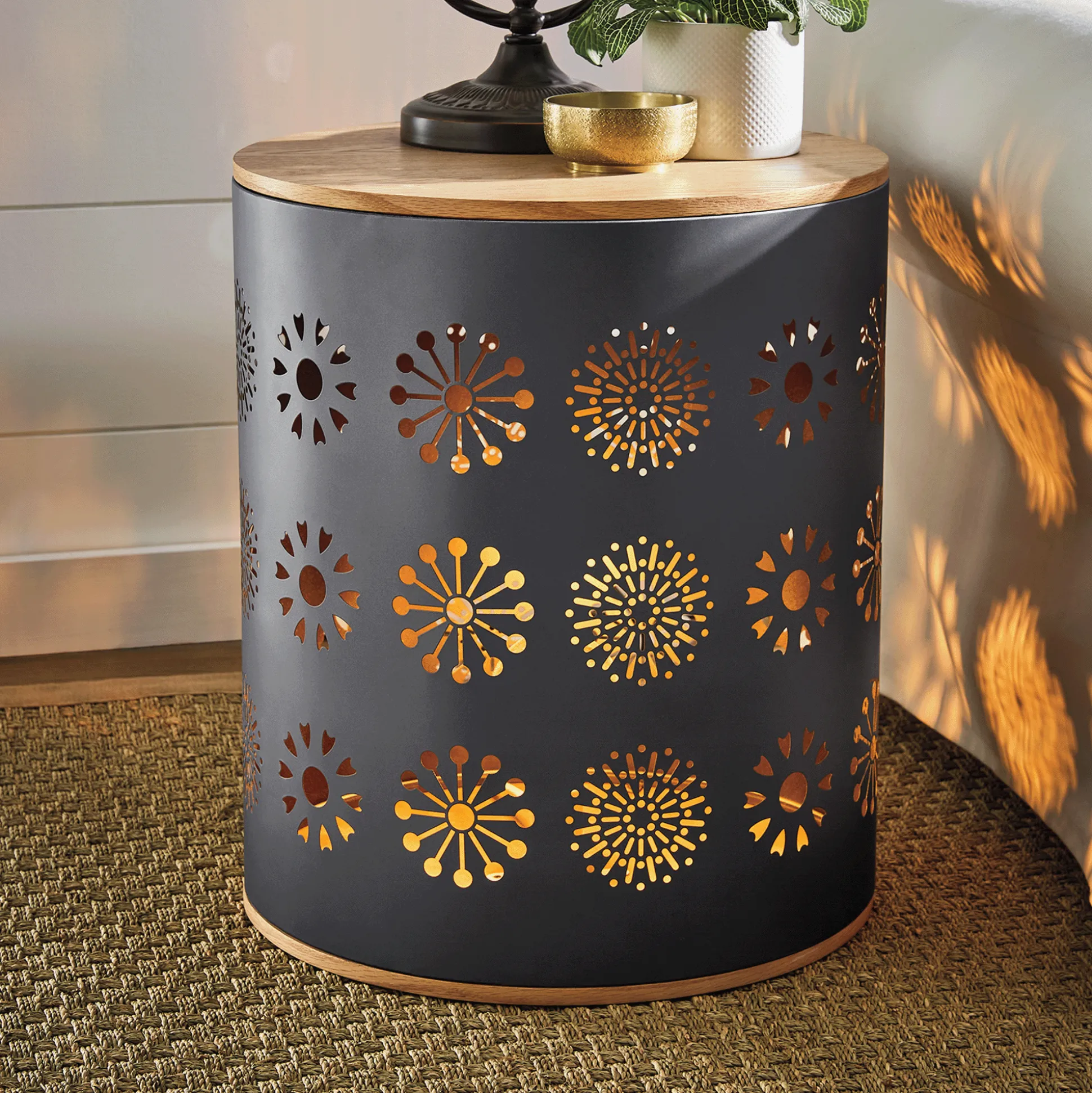 Tybee Lit End Table