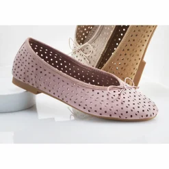 Union Bay Taziana Cutout Flat with Bow