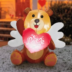Valentine’s Cupid Bear Inflatable
