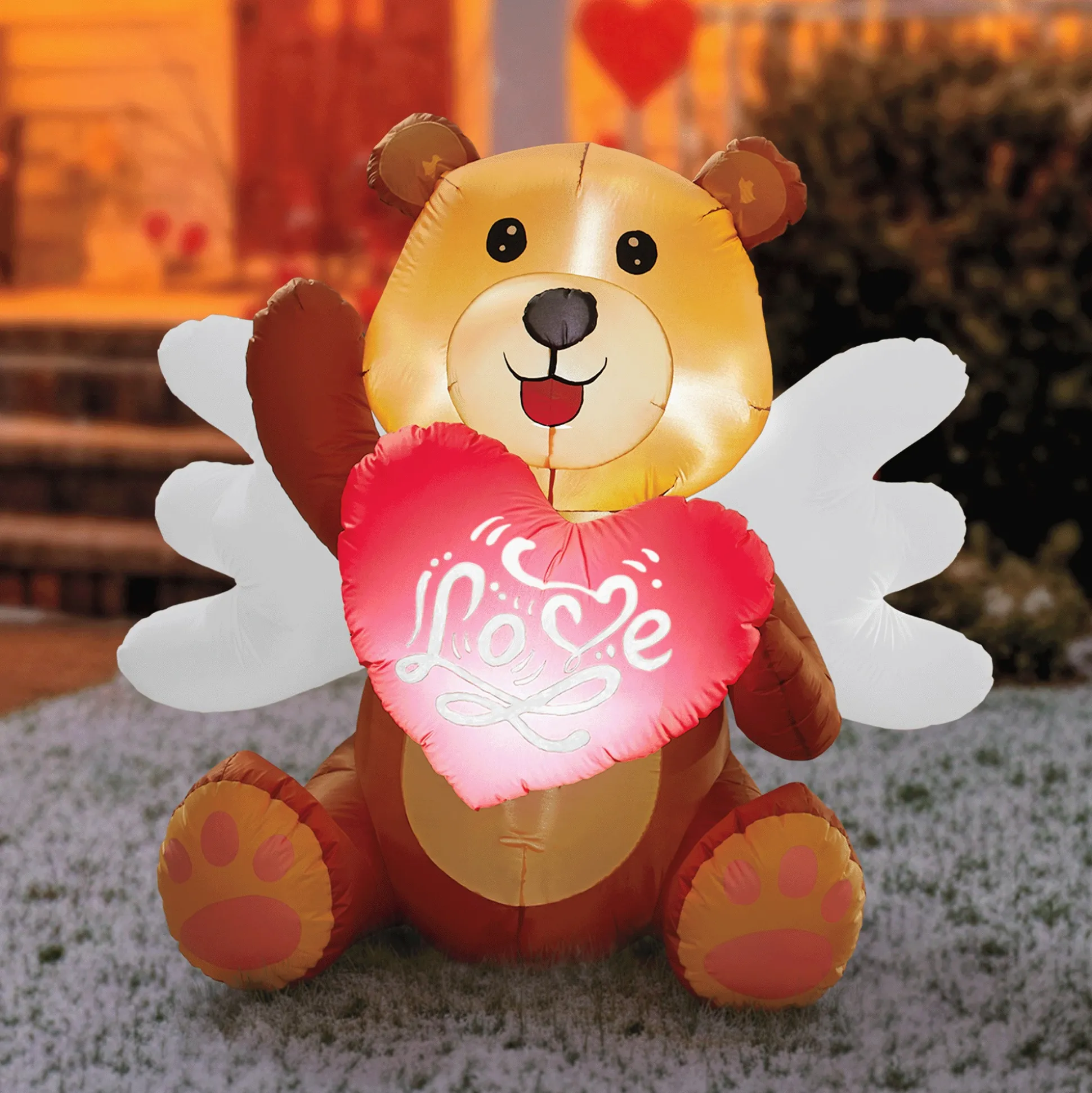 Valentine’s Cupid Bear Inflatable