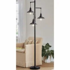 Vintage Street Lamp-Style Floor Light