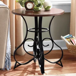 Vivienne Scroll End Table